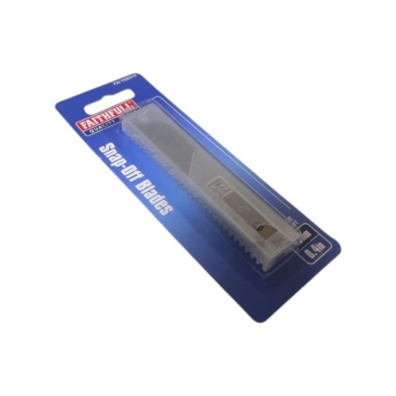 Snap-Off Blades 18mm Pack of 10 - Faithfull 