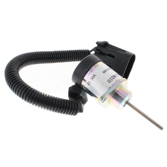Stop Solenoid Fits Kubota V1505 Diesel Engine - Replaces OEM No. 1E137-60010