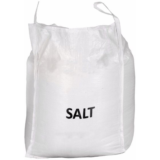 White Rock Salt Loose in a Tonne Bag - Weight 1000kgs