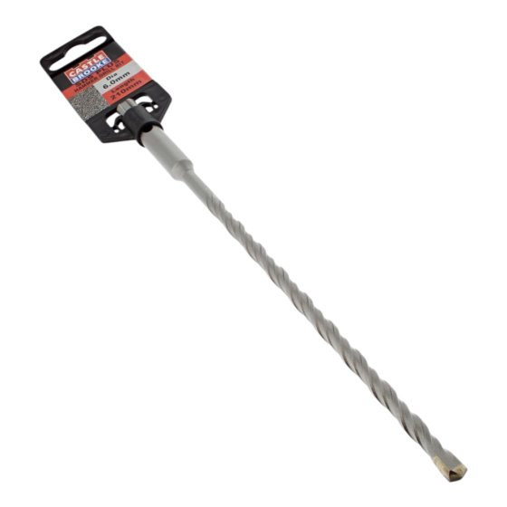 SDS Plus Hammer Drill Bit Diameter 6mm, Length 210mm