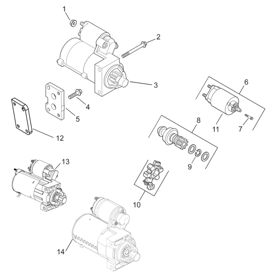 Starting for Kohler LH685
