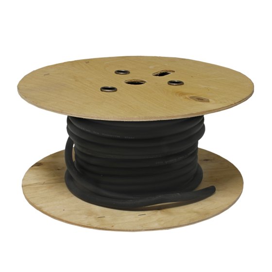 Cable 4x2.5mm 450/750V Black H07RN-F 15M