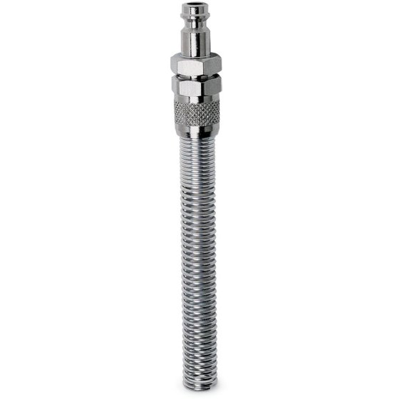 PCL Mini Adaptor To Tube (6mm I/D X 8mm O/D) W/ Anti-Kink Spring - AA11AK8/6