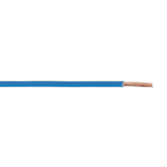 Automotive Cable Thin Wall Single 2mm(sq) 28/0.30mm 50mtr Blue Sealey Part No. AC2830BU