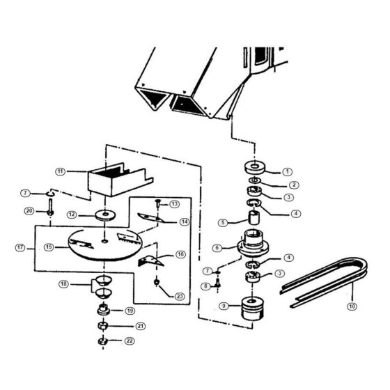 Blase Set-2 for Stihl/Viking