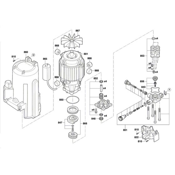 Cleaner Assembly for Bosch 150