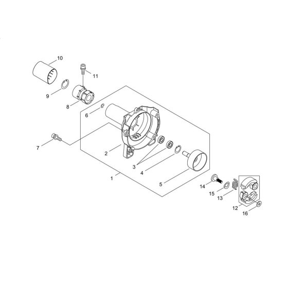 Clutch for Shindaiwa AH243S-LW