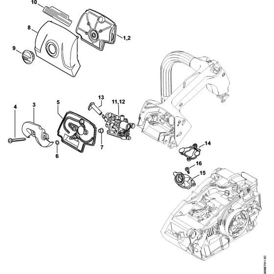 Air Filter & Carburetor Cover