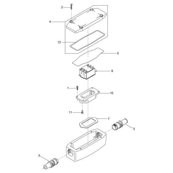 Switch Box Assembly for Wacker AR 36