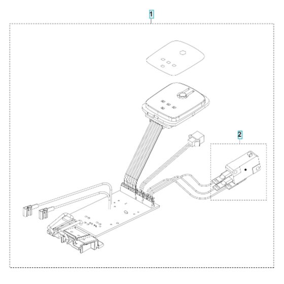Control Panel for Husqvarna H50-P4A