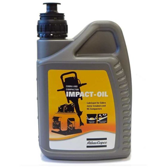 Genuine Impact Oil for Atlas Copco Cobra TT Breaker - 1 Litre