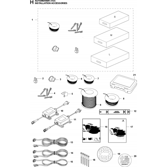 Installation Accessories for 315X