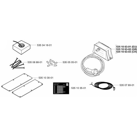 Husqvarna Automower G1 Accessories