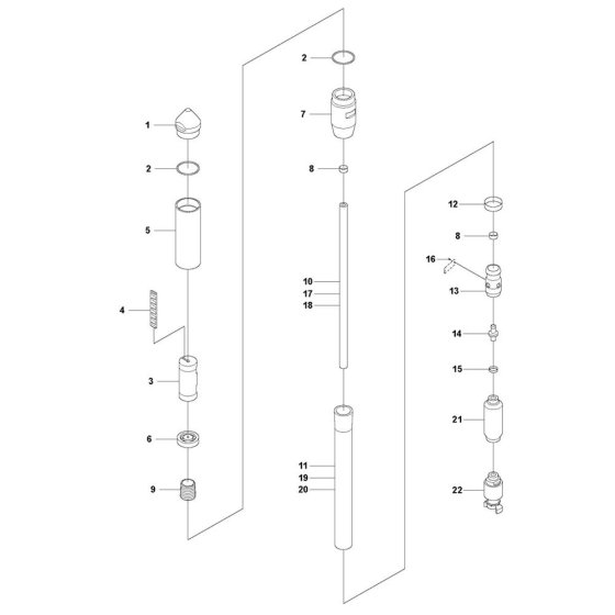Husqvarna AY 27 Poker Assembly