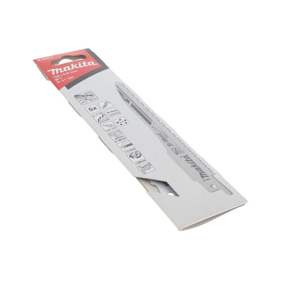 Universal Reciprocating Saw Blades - Pack of 5 Sa345xf for Makita Reciprocating Saws - OEM No. B-05044