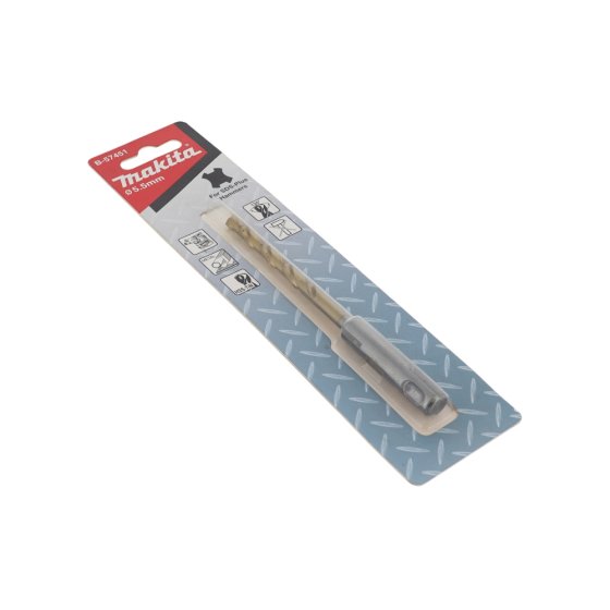 5.5mm HSS-TiN Metal Drill Bit 123mm Overall Length - Makita B-57451