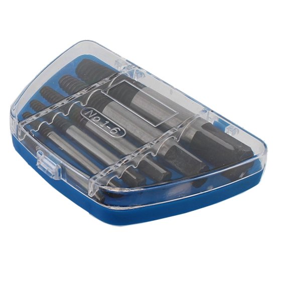 BlueSpot Screw Extractor Set 3-25mm 6 Piece