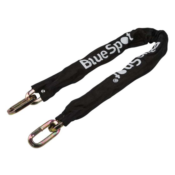 3ft x 10mm Square Link Chain Hardened Steel with Nylon Sheath
