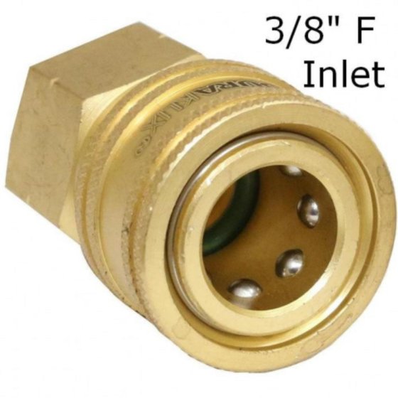 Msq Duraklix H.P. Qr Female Coupling 3/8"F - B14.9190 - V-TUF Pressure Washer Parts - B14.9190