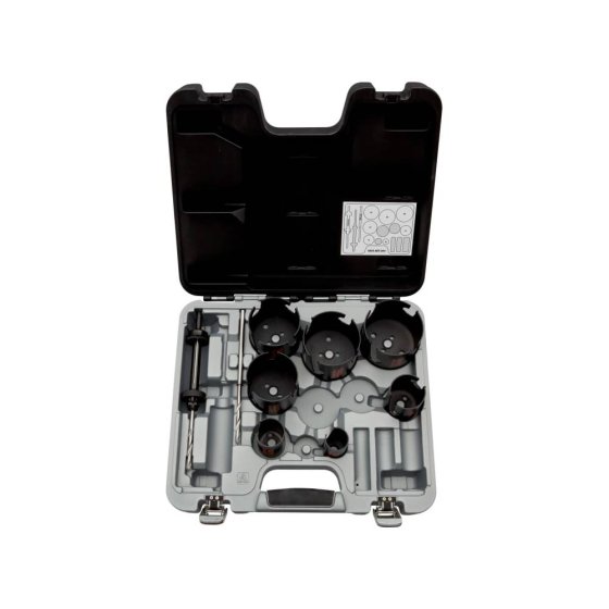 Multi-Construction Superior Holesaw Set 9 Piece