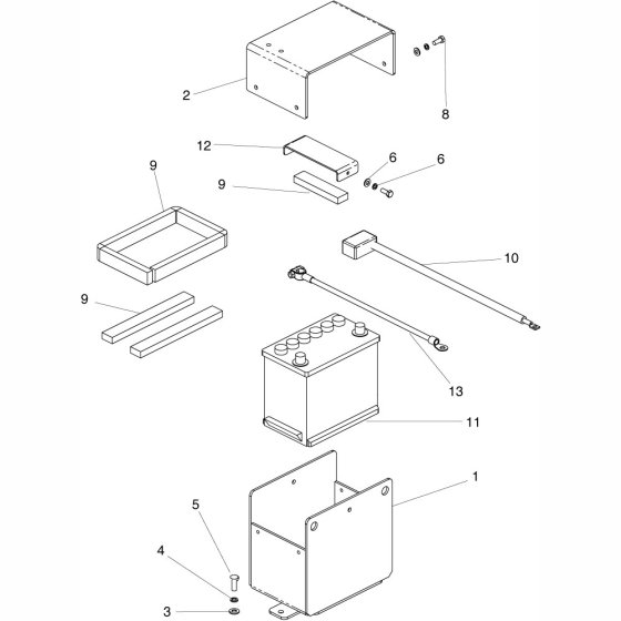 Battery Holder Assembly