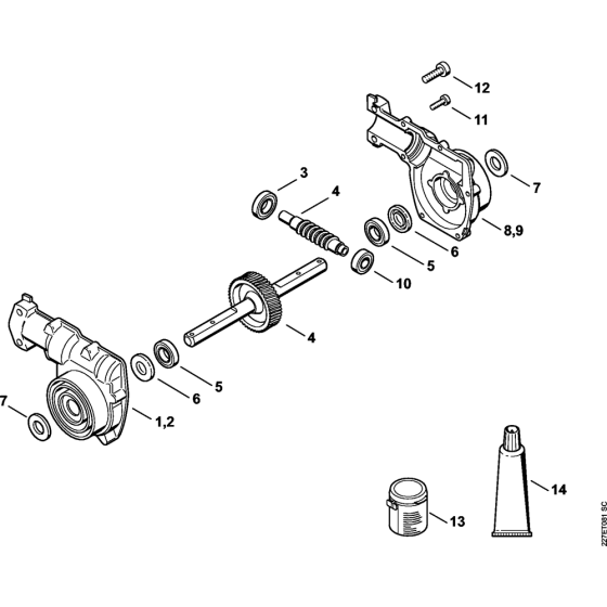 BF-KM Gear Head Type 2
