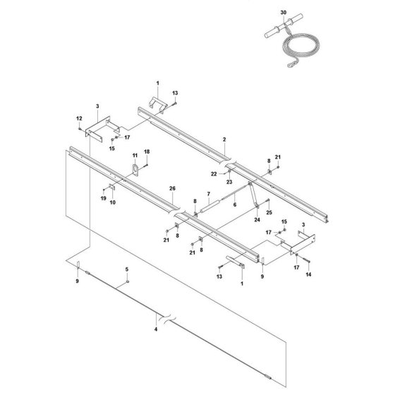 Frame Assembly for BD 62 Screed
