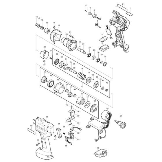 Makita BFT041R Assembly