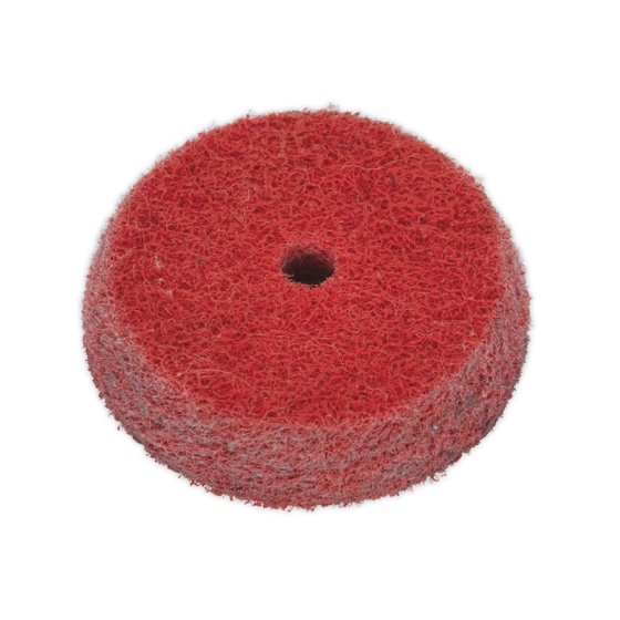 Nylon Polishing Wheel Dia.50 x 13mm 6mm Bore Sealey Part No. BG1010NPW50