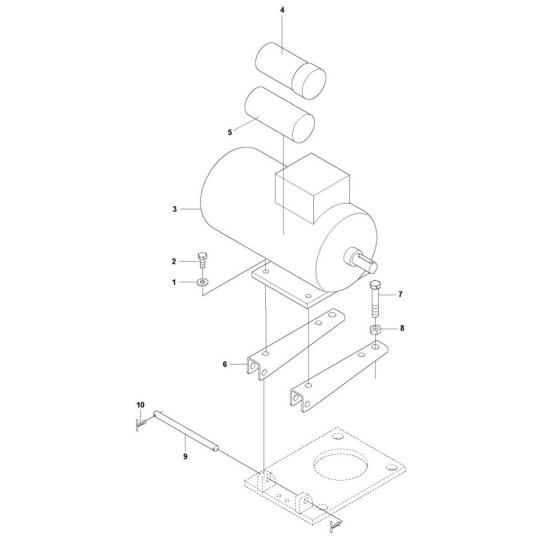 Motor Assembly for Husqvarna