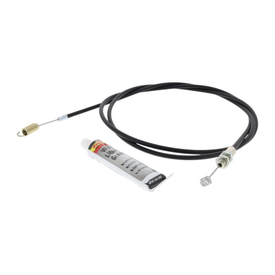Drive Cable Kit For Billy Goat MV600, MV601