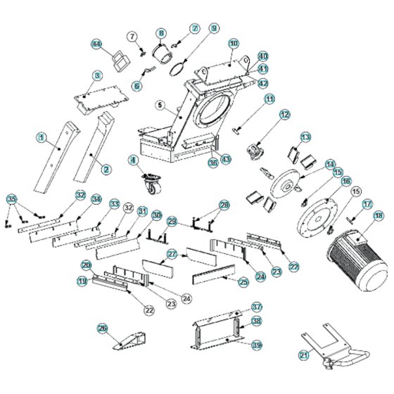 Housing Assembly for EBE 500