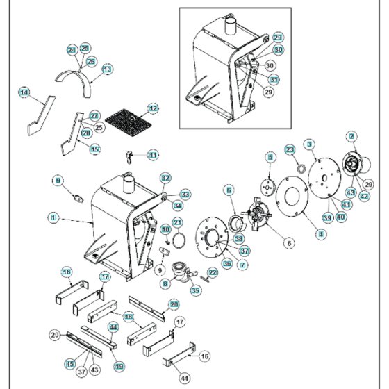 Housing Assembly for Husqvarna