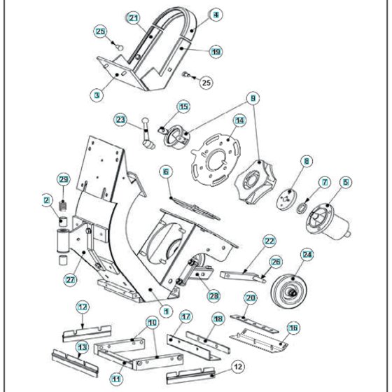 Housing Assembly for Husqvarna