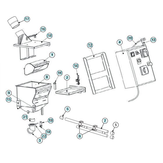 Separator Assembly for Husqvarna