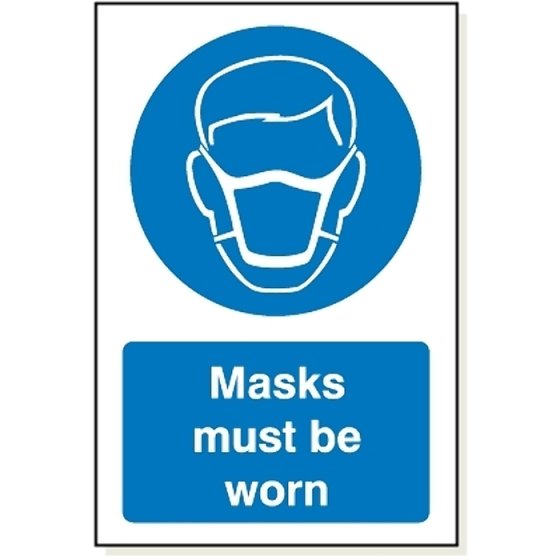 Mask Must Be Worn Sign