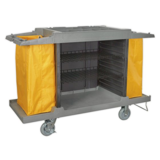 Janitorial/Housekeeping Cart Sealey Part No. BM32