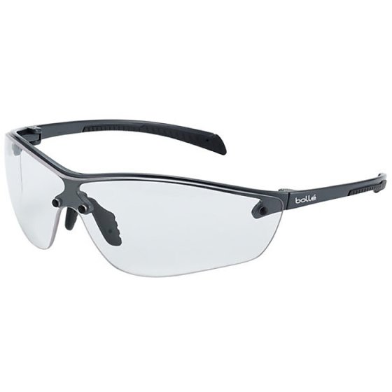 BOLLE Silium+ Light Polycarbonate Frame EN166 FT Platinum Coated Lens Clear
