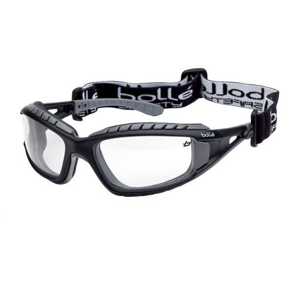 BOLLE Tracker Safety Spectacles Lens Markings: 2C-1, 2 1 BT KN CE Clear