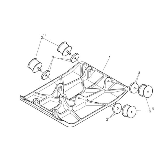 Base Plate Assembly for Bomag