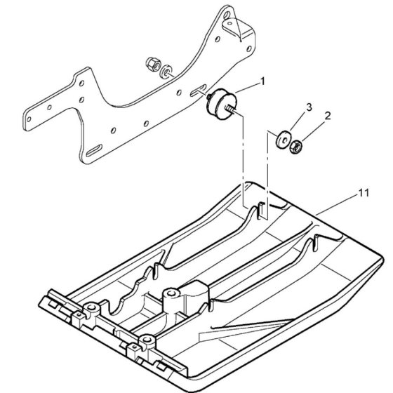 Base Plate Assembly for Bomag