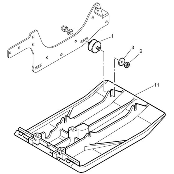 Base Plate Assembly for Bomag