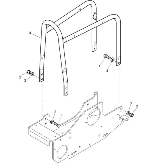 Protection Bow for Bomag Compactors