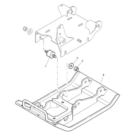 Base Plate Assembly for Bomag