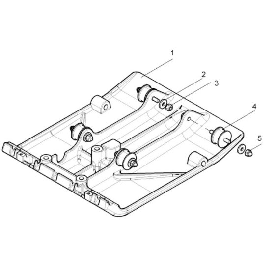 Base Plate Assembly for Bomag