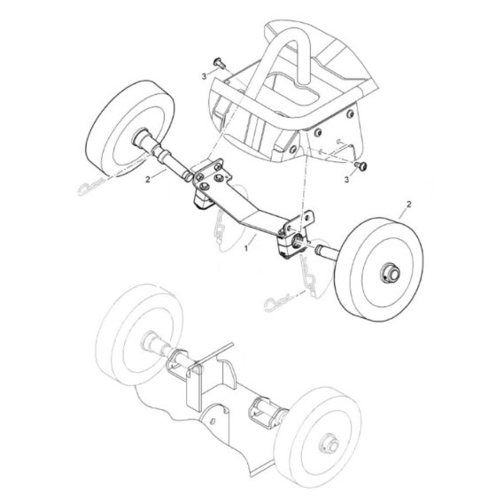 Transport Wheels for Bomag BR90