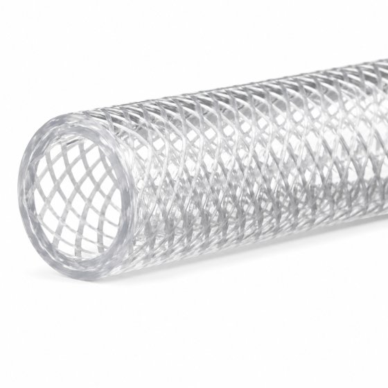 Clear Braided Nylon Tubing