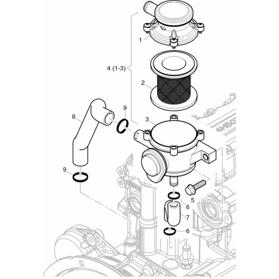 Crankcase Breathing Assembly