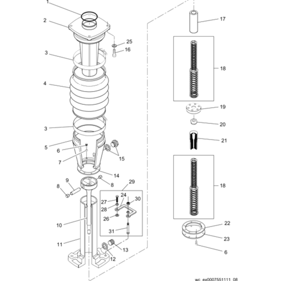 Guide Cylinder Assembly