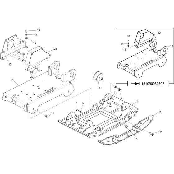 Baseplate Assembly for RPC45